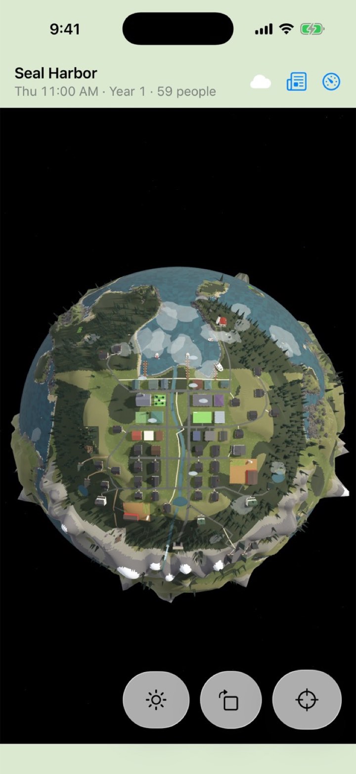 The whole planet, at the start