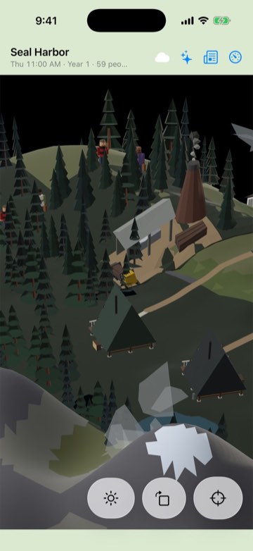 The sawmill and its teepee burner