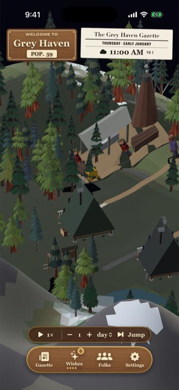 The sawmill and its teepee burner