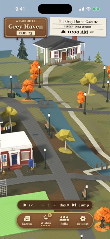 Street trees in autumn (day 650)